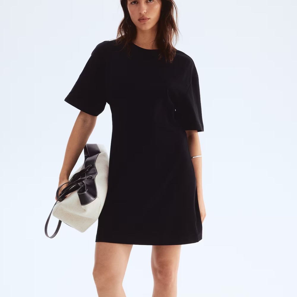 H&M NWT Cotton Tee Shirt Dress